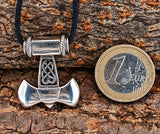 Axt 154 mit Schlangenkette - Silber