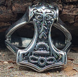 Ring Thorshammer Gr. 57-70  (th26)- Edelstahl