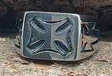 Ring Eisernes Kreuz, Gr. 55-74 (ek30) - Edelstahl