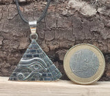 Anhänger 467 Pyramide - Silber