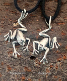 Anhänger 4 Frosch - Silber