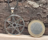 Anhänger 465 Heptagramm - Silber