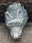 Ring Wolfskopf, Gr. 55-70 (edwo) - Edelstahl