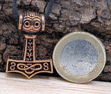 Anhänger 77 Thorshammer - Bronze