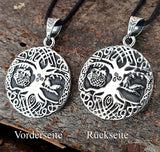 Anhänger 189 Lebensbaum - Edelstahl