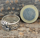 Ring "Thorshammer", Gr. 52-80 (thsi1) - Silber