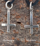 Kreuz 61 mit Schlangenkette - Silber