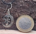 Ohrring 28 Triple Goddess - Silber