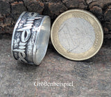 Stacheldraht-Ring, Gr. 54-74 (ring6) - Silber