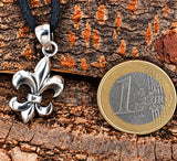 Anhänger 40 Fleur-de-Lis - Silber