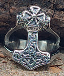 Ring Thorshammer Gr. 55-76 (th33)- Edelstahl