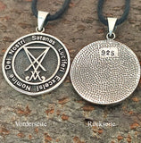 Siegel Luzifers 57 mit Schlangenkette - Silber