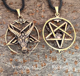 Anhänger 143 Pentagramm - Bronze