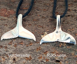 Anhänger 182 Walflosse - Silber