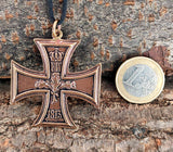 Anhänger 17 Eisernes Kreuz - Bronze