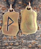 Anhänger 94 Wunjo - Bronze
