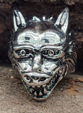 Ring Wolfskopf, Gr. 63-76 (wk24) - Edelstahl