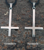Kreuz 134 mit Panzerkette - Edelstahl