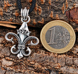 Anhänger 40 A Fleur-de-Lis - Silber