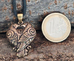 Anhänger 159 Raben - Bronze