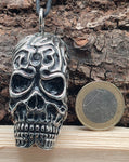 Anhänger 211 Totenkopf - Edelstahl