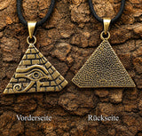 Anhänger 214 Pyramide - Bronze