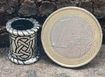 Bartperle Keltenknoten 8 mm - Silber