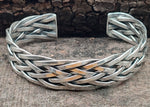 Armband Flechtmuster 3 - Silber