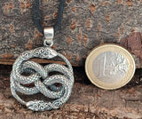 Anhänger 330 Schlangen - Silber
