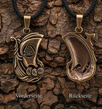 Anhänger 204 Wikinger-Schiff - Bronze