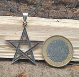 Anhänger 452 Pentagramm - Silber