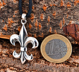 Anhänger 184 Fleur-de-Lis - Silber