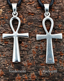 Ankh 32 A mit Schlangenkette - Silber