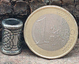 Bartperle Keltenknoten 6 mm - Edelstahl Nr. 1117