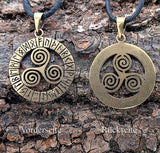 Anhänger 202 Triskele - Bronze