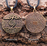 Anhänger 152 Lebensbaum - Bronze