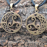 Anhänger 199 Triskele - Bronze