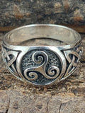 Ring Triskele, Gr. 52-74 (tris) - Silber