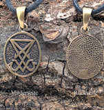 Anhänger 183 Siegel Luzifers - Bronze