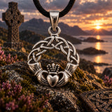 Anhänger 104 Claddagh - Silber