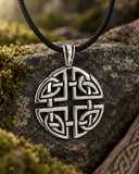 Keltischer Knoten 109 mit Schlangenkette - Silber