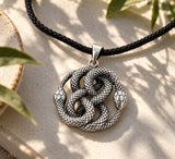 Schlangen 331 mit Schlangenkette - Silber