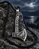Axt 395 mit Korbkette - Silber