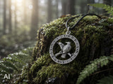 Raben 329 mit Schlangenkette - Silber