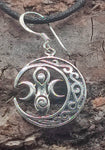 Ohrring 28 Triple Goddess - Silber