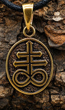 Anhänger 180 Leviathan Kreuz - Bronze