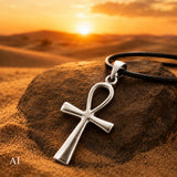 Anhänger 32 A Ankh - Silber