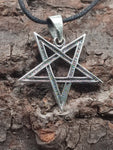 Anhänger 451 Pentagramm - Silber
