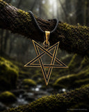 Anhänger 189 Pentagramm - Bronze