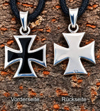 Eisernes Kreuz 39 mit Schlangenkette - Silber
